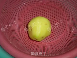 Stir-fried Potato Shreds with Leeks recipe