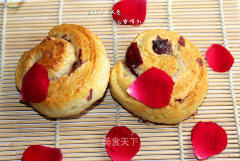 #aca烤明星大赛#rose Honey Rolls recipe