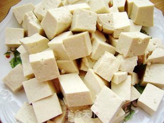 Stir-fried Tofu with Green Pepper recipe