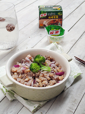 Onion Squid Stewed Rice recipe