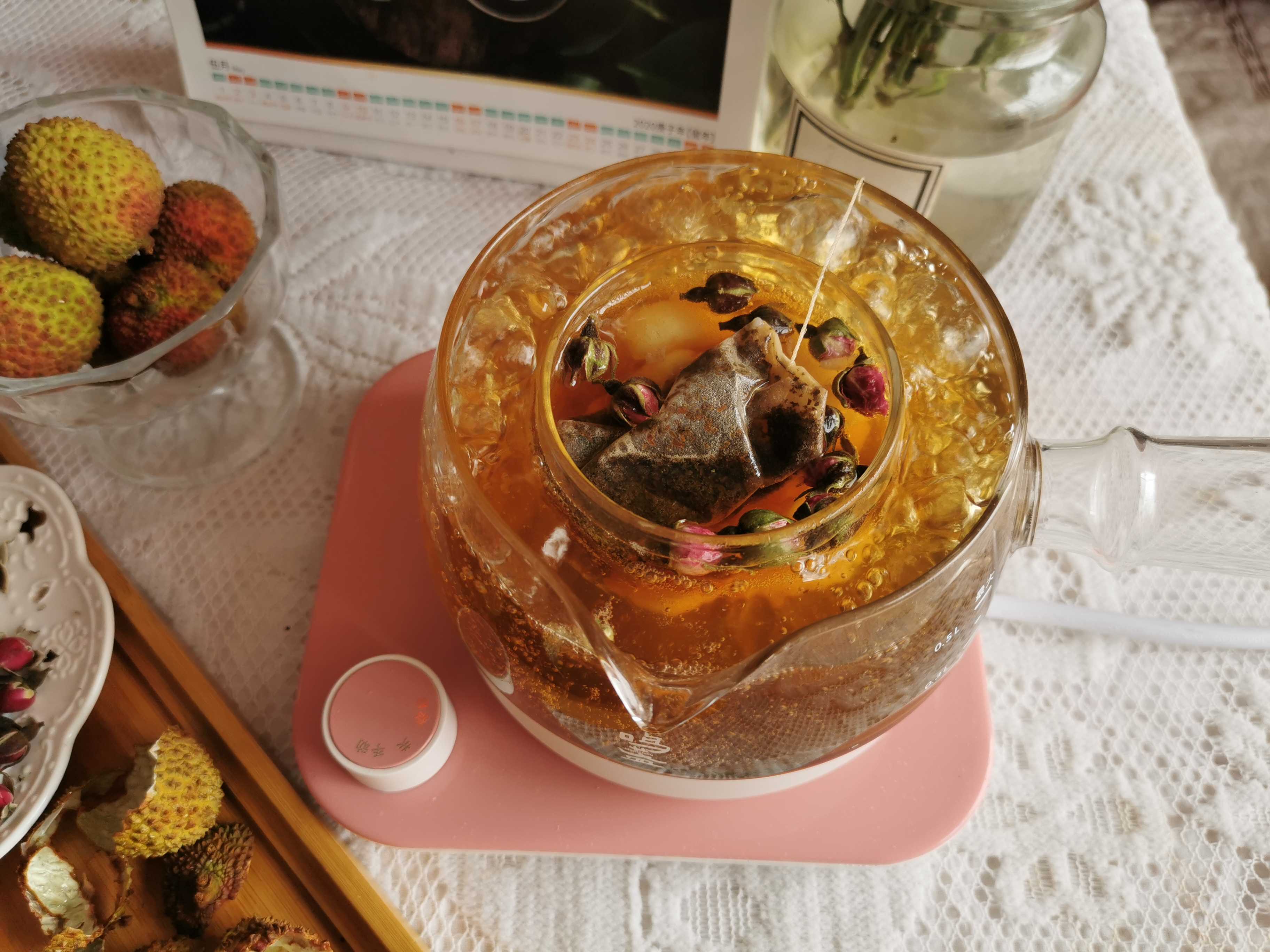 Rose Lychee Black Tea recipe