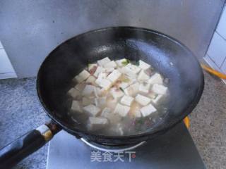 Braised Tofu with Chinese Sausage recipe