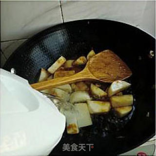 Abalone Sauce and Radish recipe