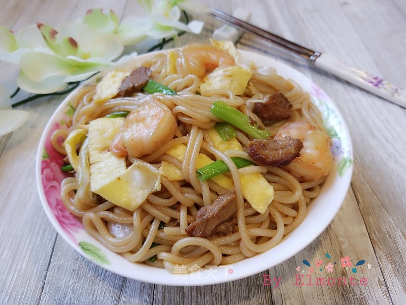 Stir-fried Jiangxi Rice Noodles recipe