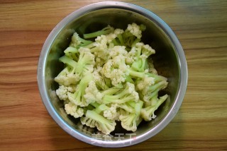 Three-color Cauliflower recipe