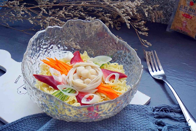 Seafood Salad Cold Noodles Chobe Salad Sauce recipe