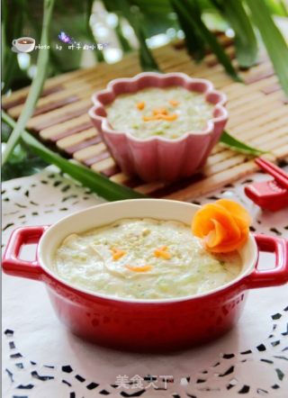 Steamed Eggs with Minced Meat recipe