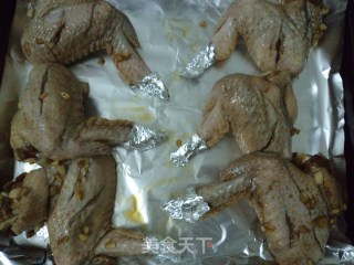 Garlic Roasted Chicken Wings recipe