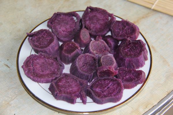 Banana Purple Potato Boat recipe