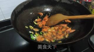 Braised Tofu with Shrimp Flavor and Salted Egg Yolk recipe