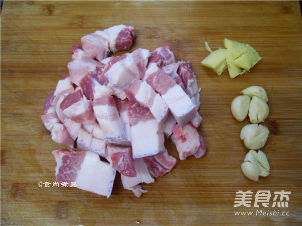 Braised Pork with Dried Vegetables recipe