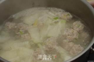 Yuanma's Private House-winter Melon Meatball Soup recipe