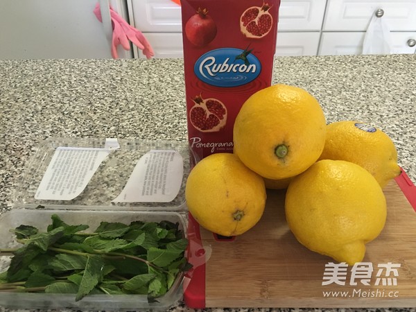 Pure Mint Honey Lemon Juice recipe