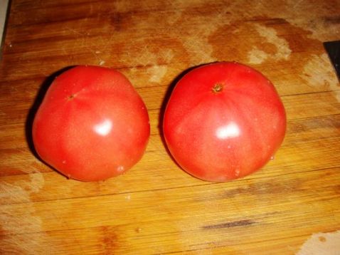 Steamed Custard with Tomato and Yam recipe