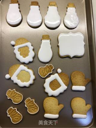 Christmas Icing Cookies recipe