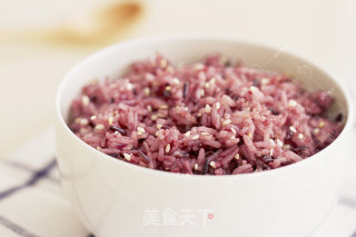 Healthy and Delicious Purple Rice Brown Rice recipe