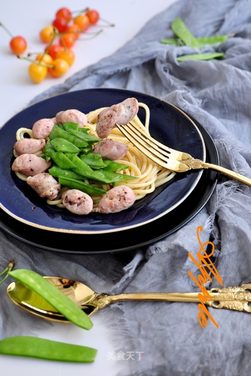 Pasta with Garlic and Black Pepper recipe