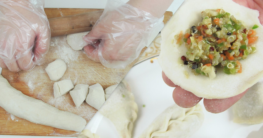 Dumplings with Quinoa recipe