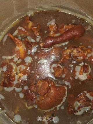 Braised Radish with Trotters recipe