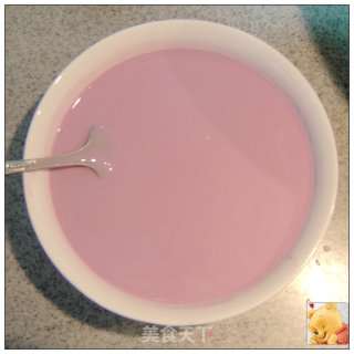 It's Faint, It's Beautiful-----purple Potato Pudding with Coconut Milk recipe