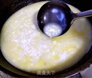 Shrimp, Egg Yolk, Bean Soup recipe