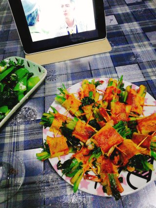Spicy Fried Tofu Roll recipe