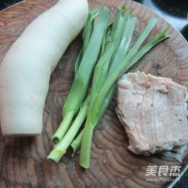 Garlic Shredded Radish recipe