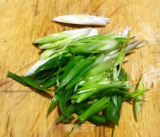 Scallion Mixed with Hairy Cockles#家乡的味# recipe