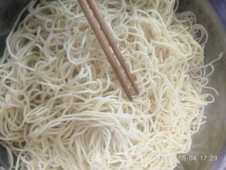 Fried Noodles with Sausage recipe