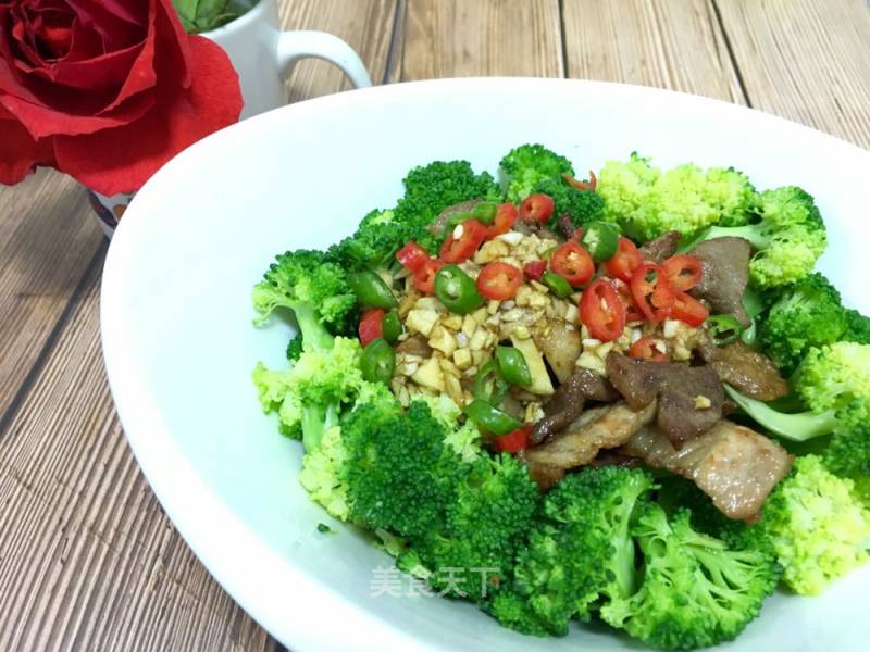 Stir-fried Meat with Broccoli recipe
