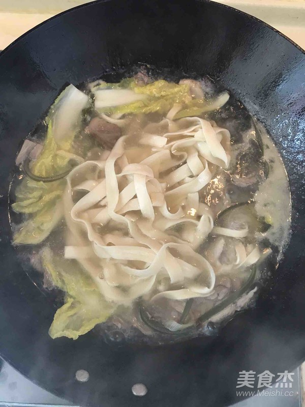 Lamb Noodles recipe