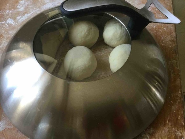 Handmade White Noodle Bean Paste Buns recipe