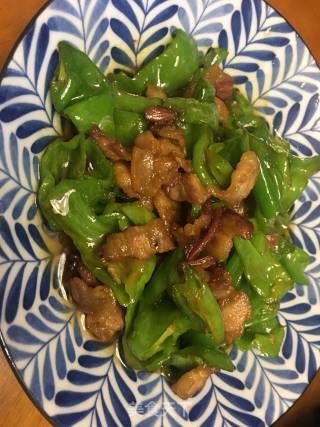 Fried Pork with Chili recipe