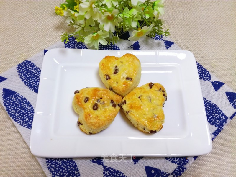 Whipped Cream Chocolate Bean Scones recipe