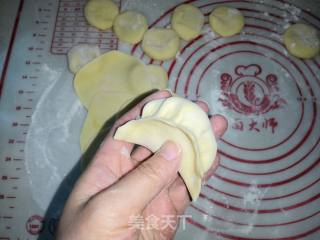 Cornmeal, Cabbage and Pork Steamed Dumplings recipe