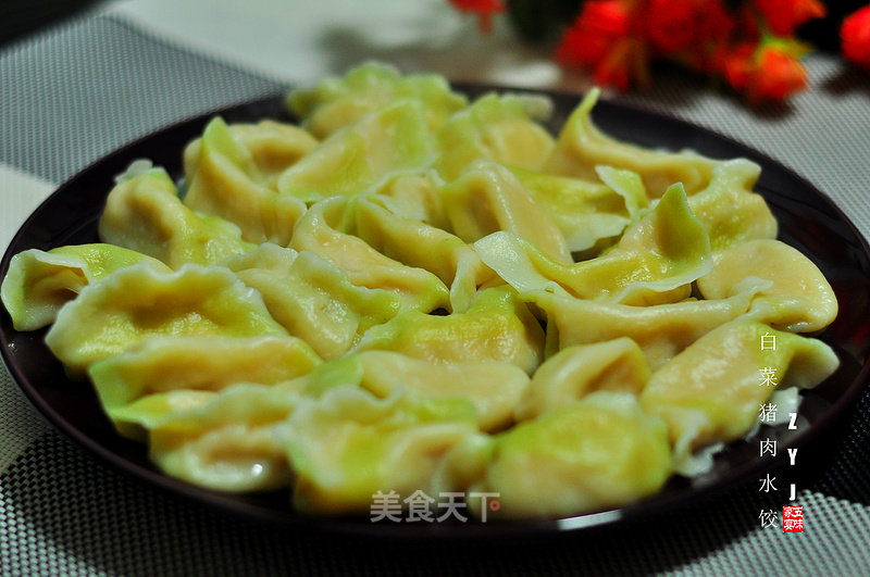 Cabbage Pork Dumplings recipe