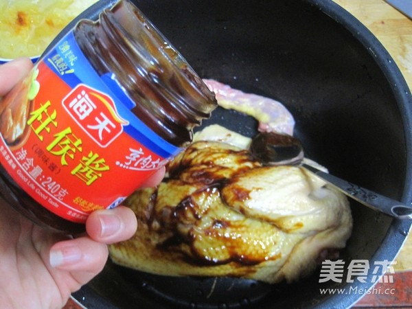 Braised Chicken with Chu Hou Sauce recipe