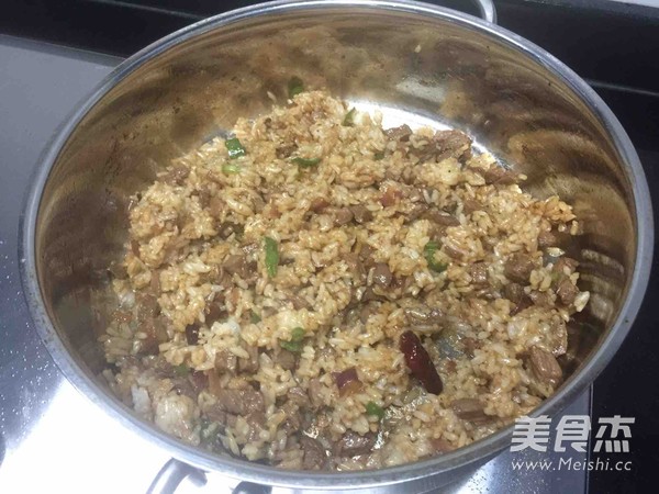 Spicy Beef Fried Rice recipe