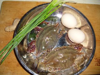 Fried Crab with Egg recipe