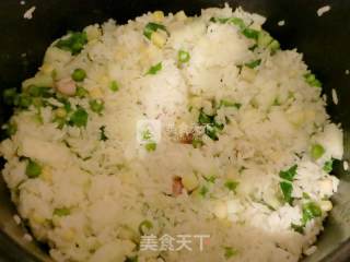 Rice Cooker Vegetable Pilaf recipe