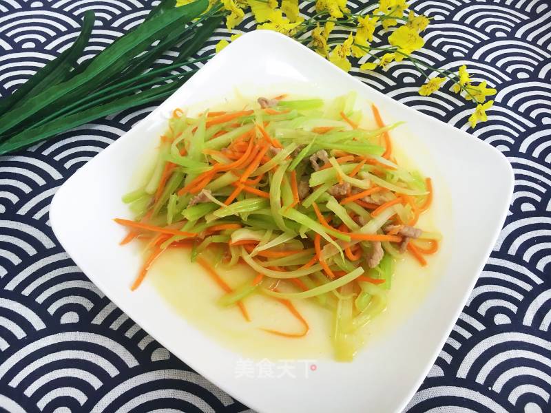 Celery Three Shreds recipe