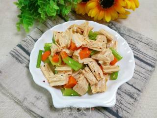 Celery Mixed with Yuba Mixed recipe