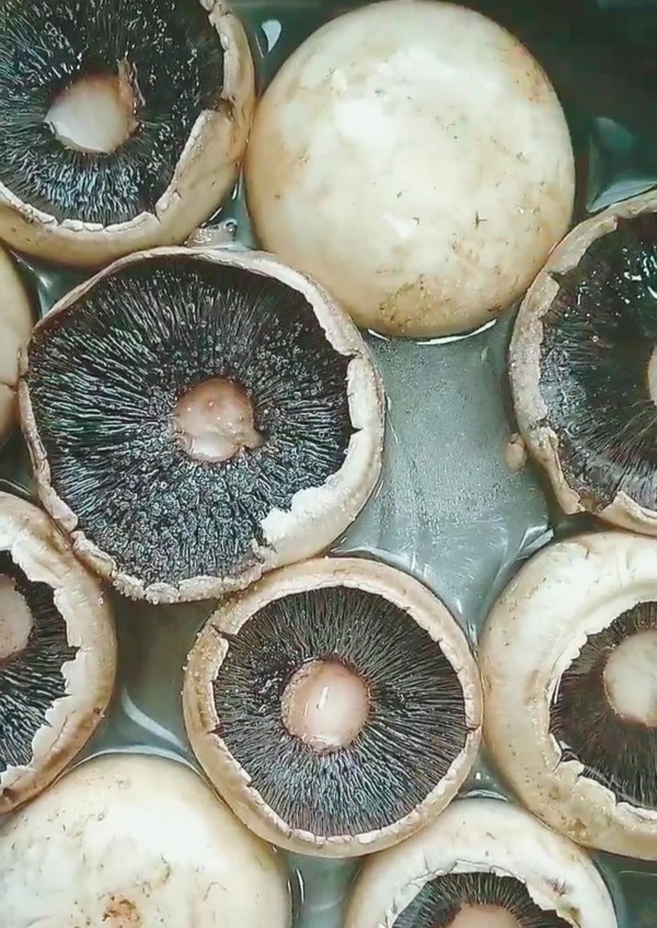 Garlic Baked Mushrooms recipe