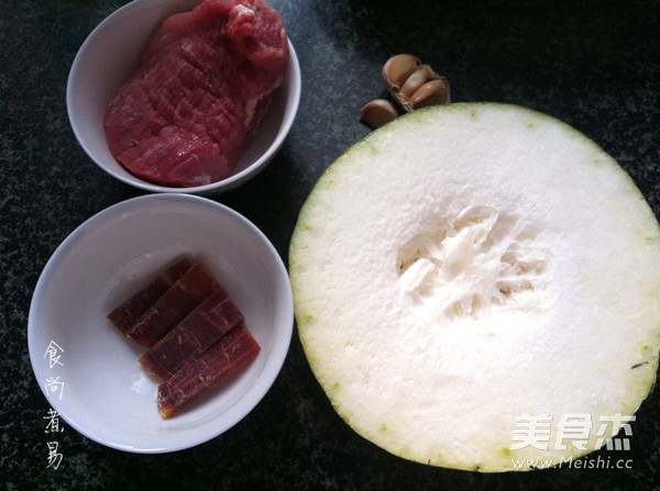 Winter Melon with Minced Meat recipe