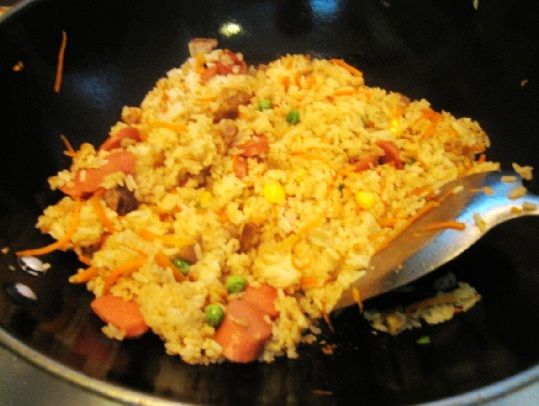 Chestnut Fried Rice recipe