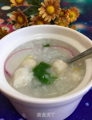 "porridge" Fresh Shell Congee recipe