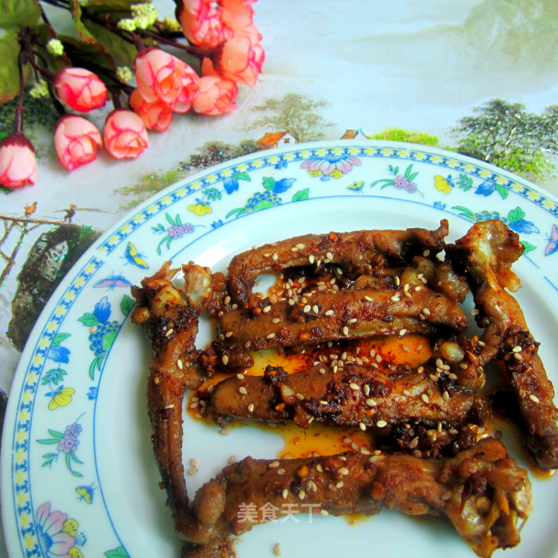 Microwave Roasted Duck Bone ------ Bbq Flavor recipe