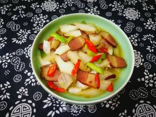 Stir-fried Bacon with Cabbage recipe