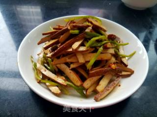 Spiced Dried Green Peppers recipe