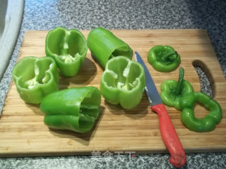 Turkish Style Stuffed Green Peppers recipe